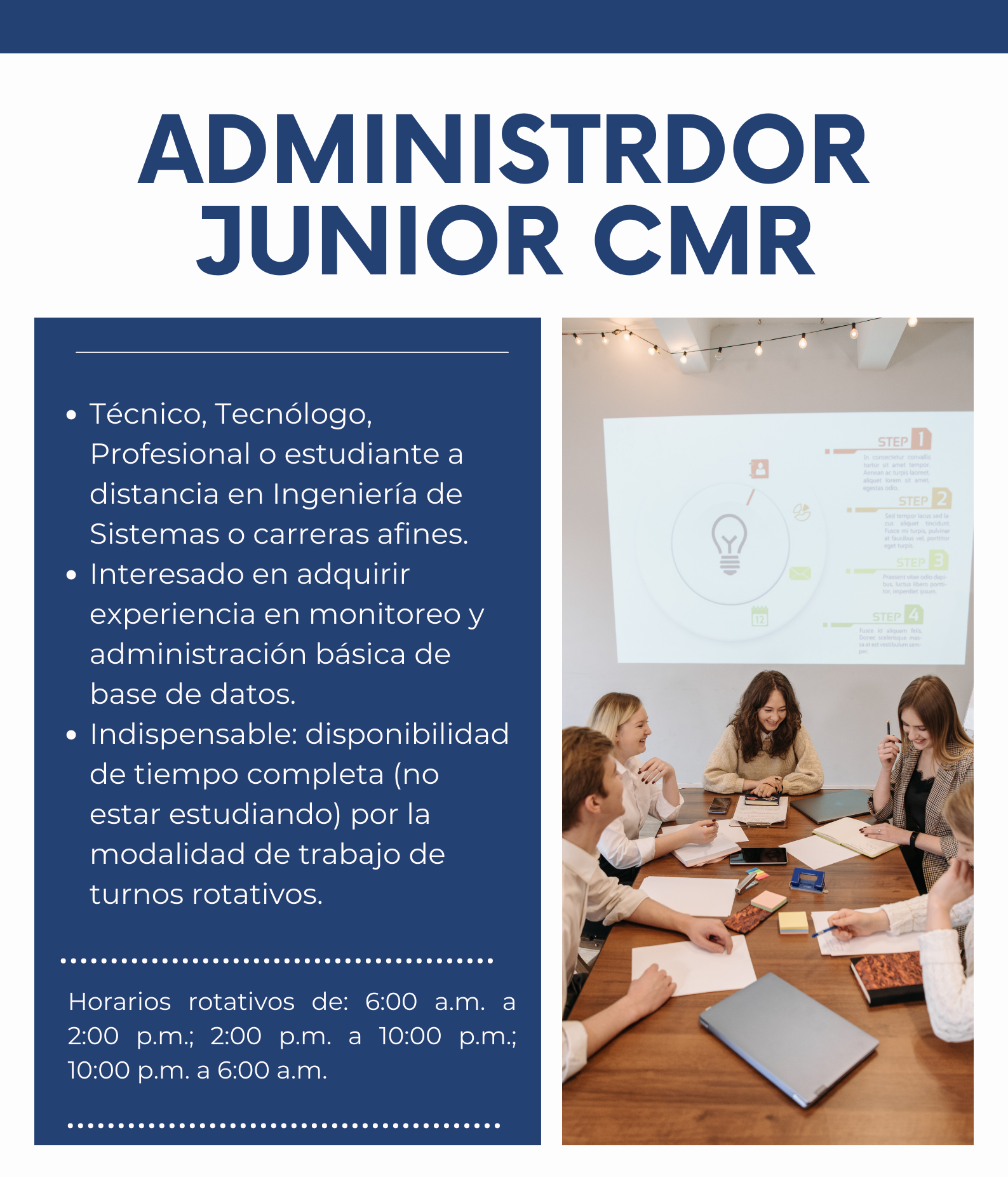 Administrador Junior