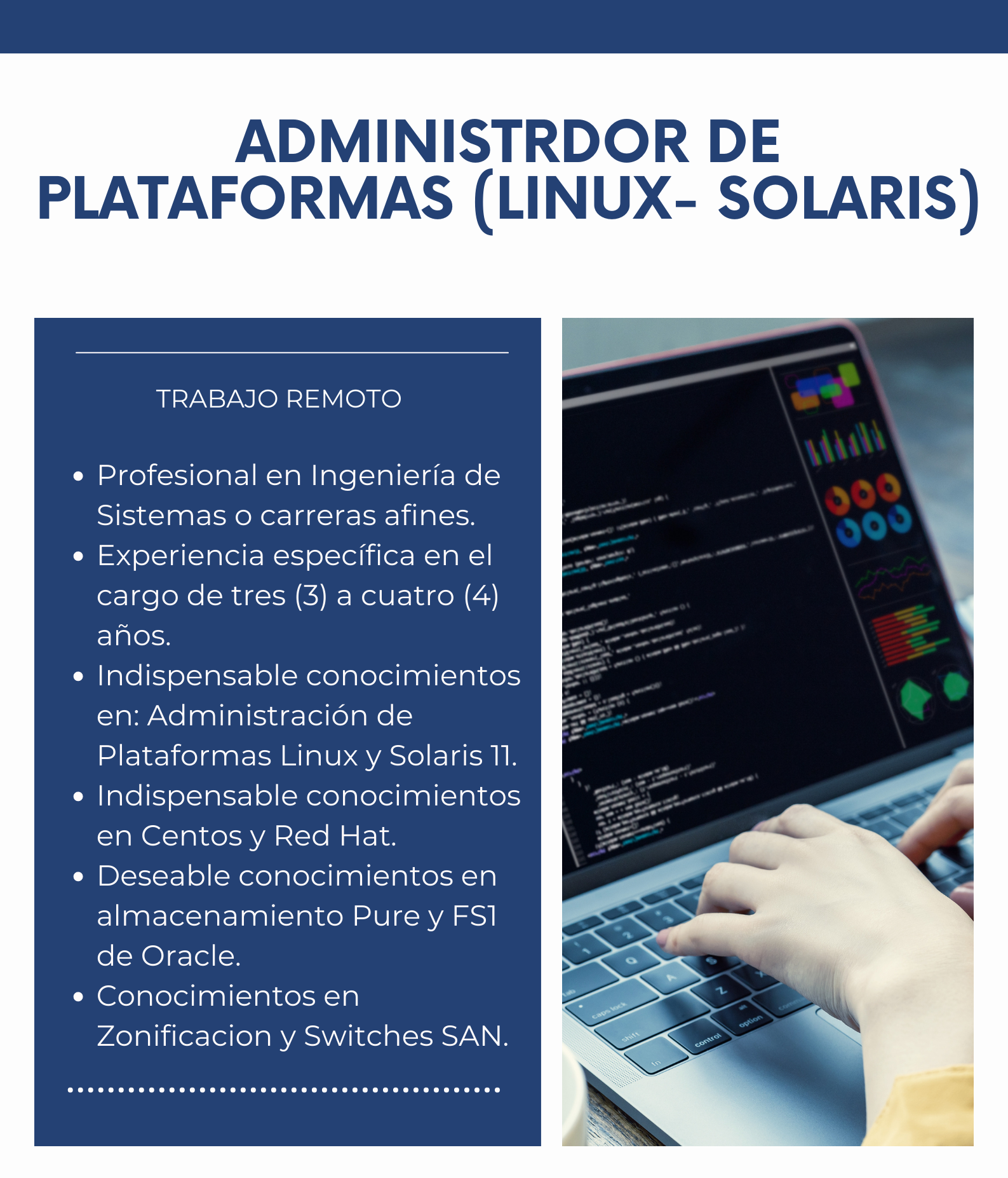 Administrador Plataformas